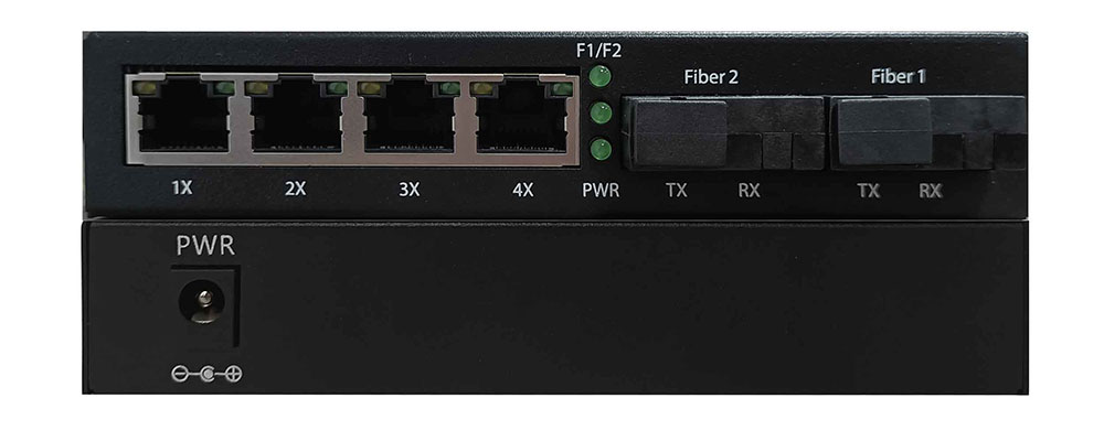 POE收发器-CM-2G04TP(SC)B端-千兆2光4电B端